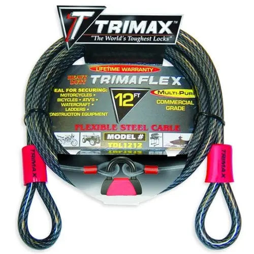 TRIMAX Multi-Use Cable - 12 ft Length, 12 mm Diameter (Part #TDL1212)