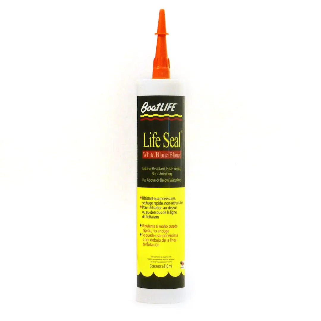 LIFE INDUSTRIES LIFE Seal 10.6 fl oz White Cartridge – Durable Sealant for Construction and Repair