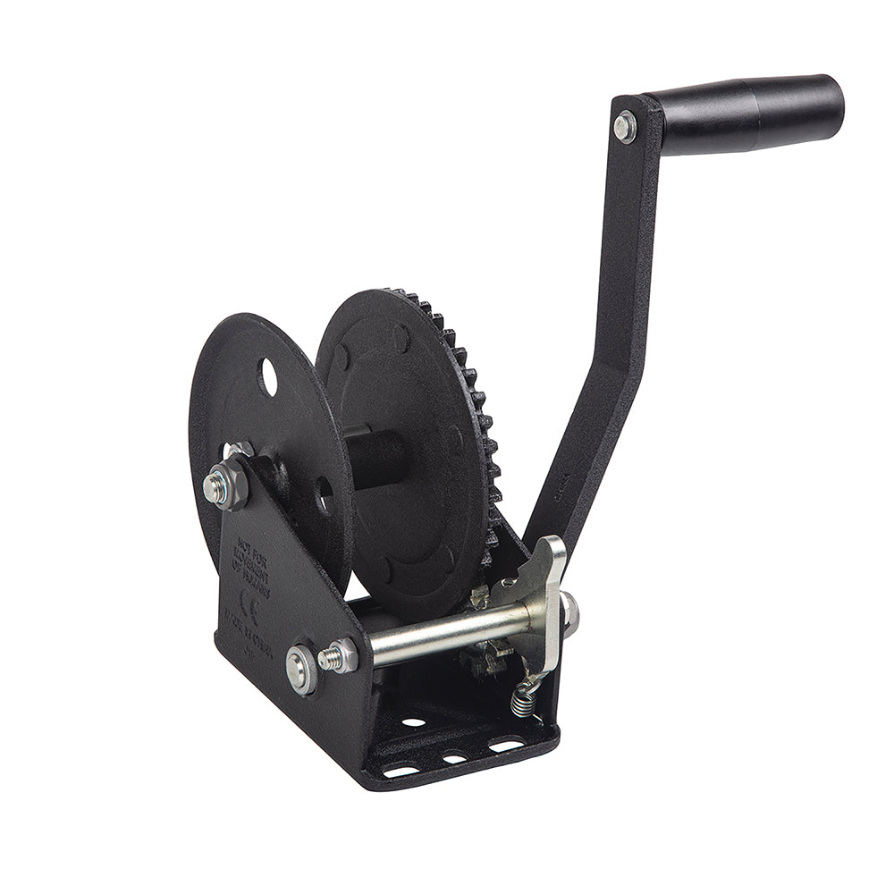 FULTON Trailer Winch Single Speed 1500 for Heavy-Duty Towing and Hauling