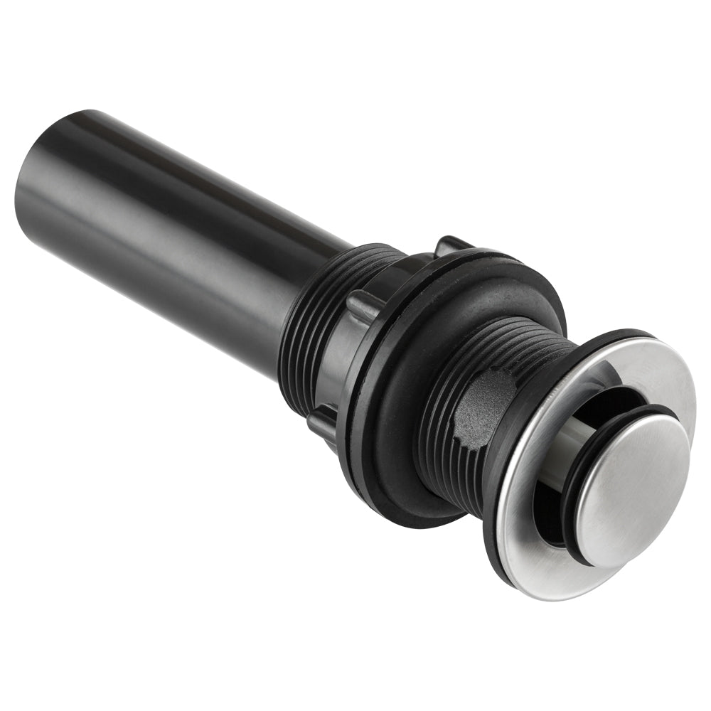 DURA FAUCET DFPU202SN RV Lavatory Sink Pop-Up Drain Without Overflow