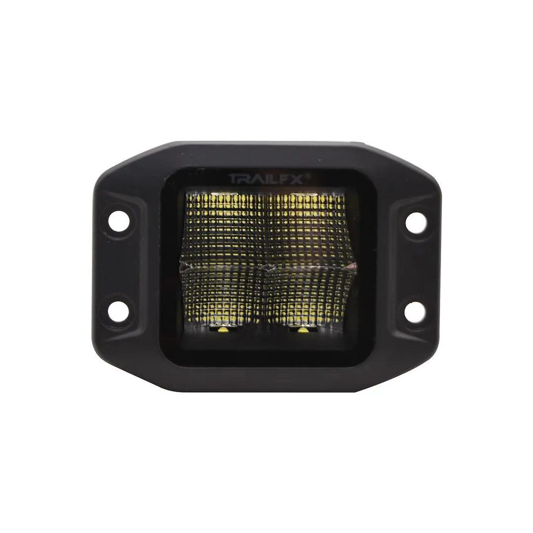 TrailFX Black Pod 4x5W Flush Mount Flood Light – Durable LED Off-Road Lighting