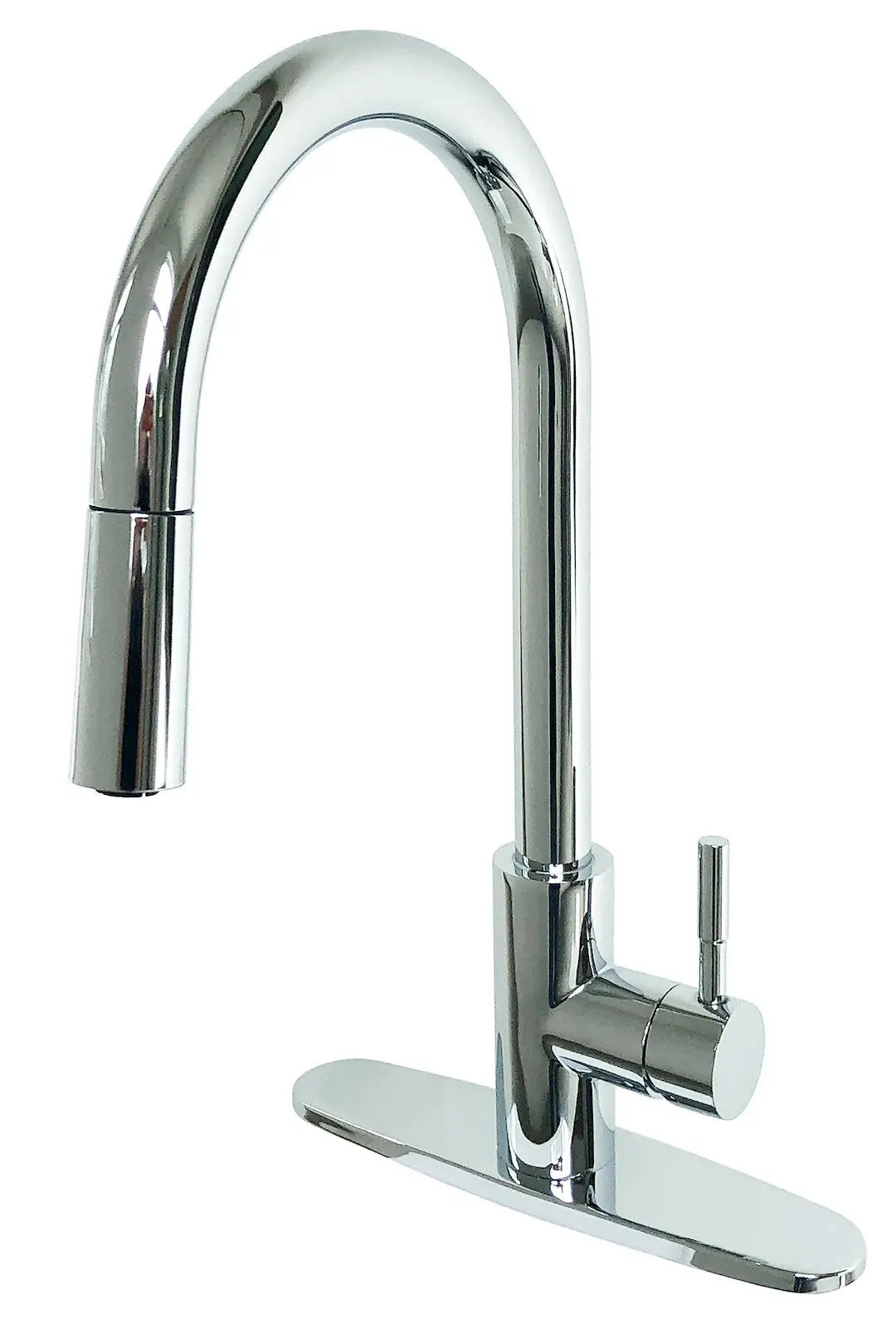 Empire Faucet SL4000CHA Metal Kitchen Pull-Down Faucet with Bull Spout