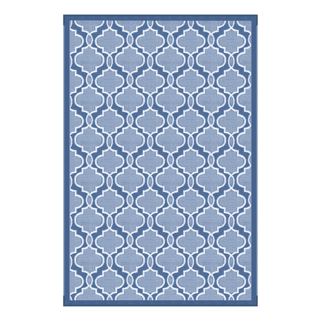 Lippert Comp All Weather 8' x 12' Blue Patio Mat, Part Number 2021028009