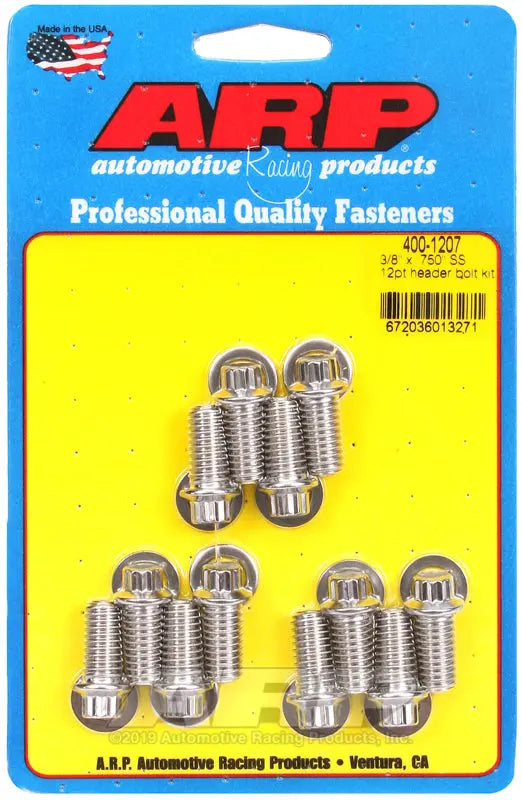 ARP HDR Bolt Kit 3/8 x 750 12-Point - Heavy-Duty Fastening Solution