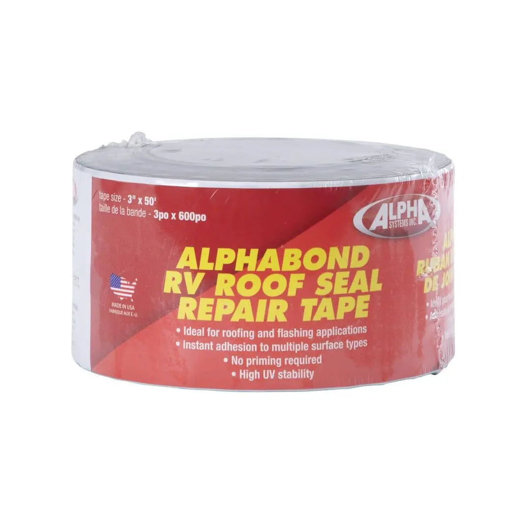Lippert Components AlphaBond TPO Tape 3' x 50' White for RV and Trailer Sealing