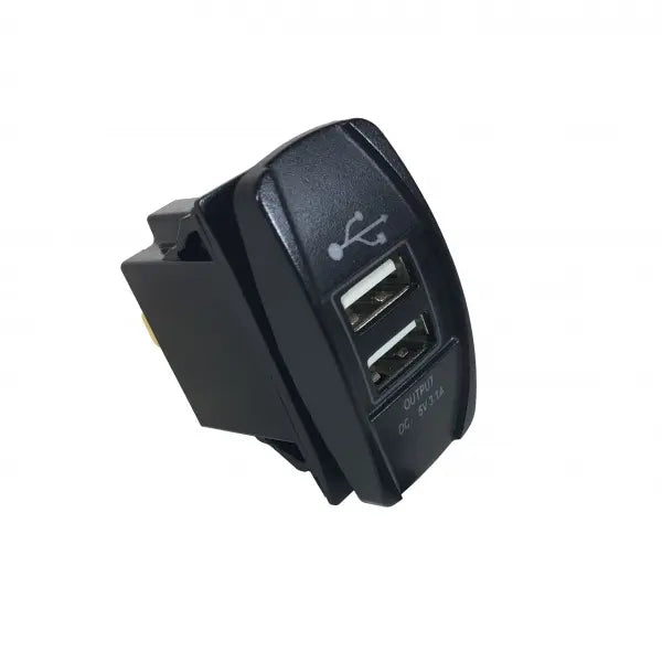 WIRTHCO Rectangle Dual USB Port (Part Number 20603)