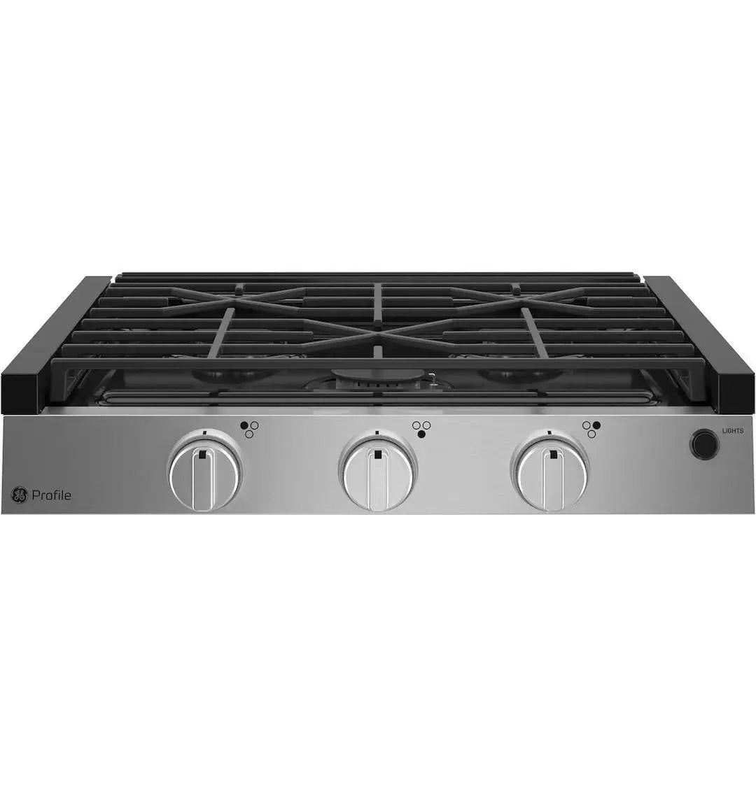 GE Profile 21-Inch Stainless Steel Range Top - Model PLU621RWSS by GE APPLIANCE