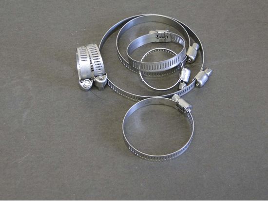 HELIX RACING All Stainless Steel Worm Drive Clamp 13mm-32mm, Part #1116212
