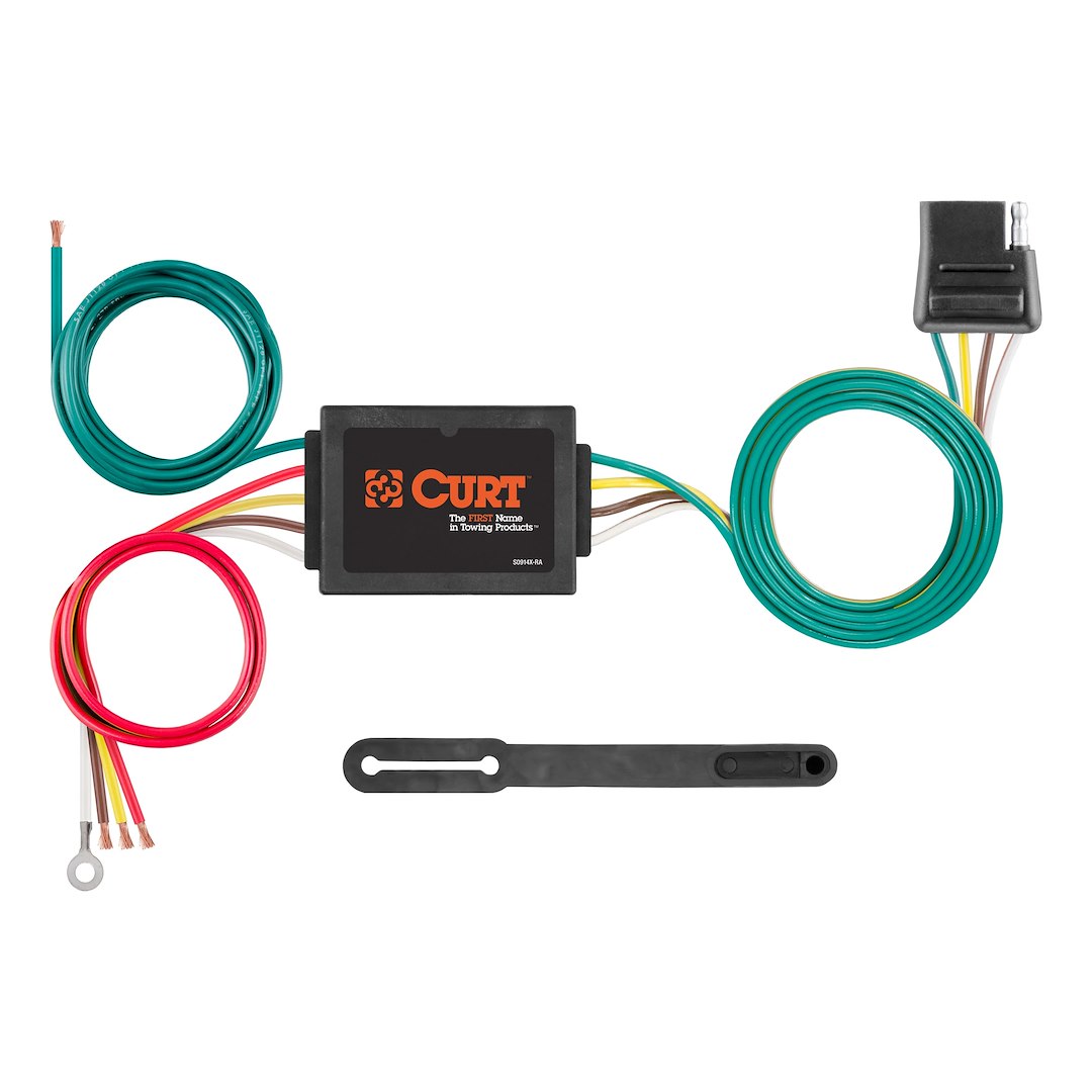 CURT Manufacturing 56130 Basic Trailer Wiring Converter Packaged SM