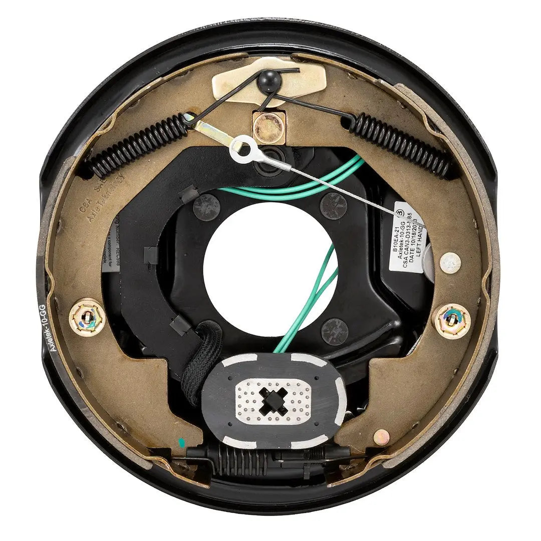 Husky Towing Backplate 10 Inch Left-Hand for 3500 lb Capacity, Single Axle