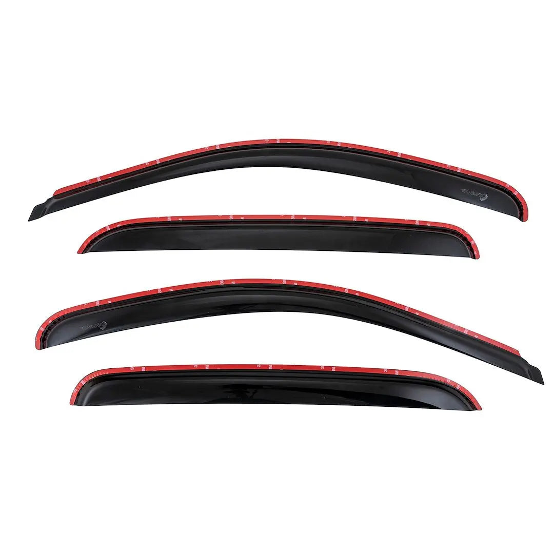 TrailFX T844515IC In-Channel Window Vents Smoke 4-Piece Set for Chevy and GMC 2012 Models