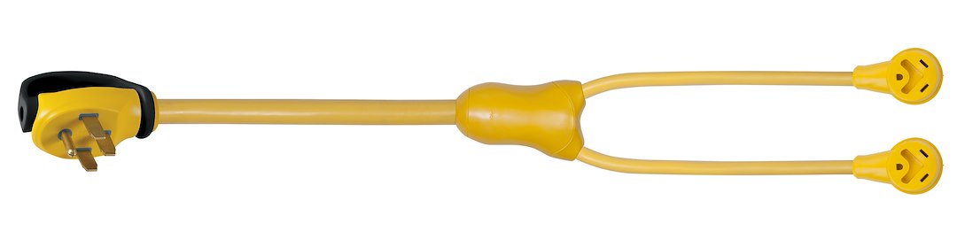 Marinco 2-30A to 1-50A Adapter – Reliable Marine and RV Power Connection