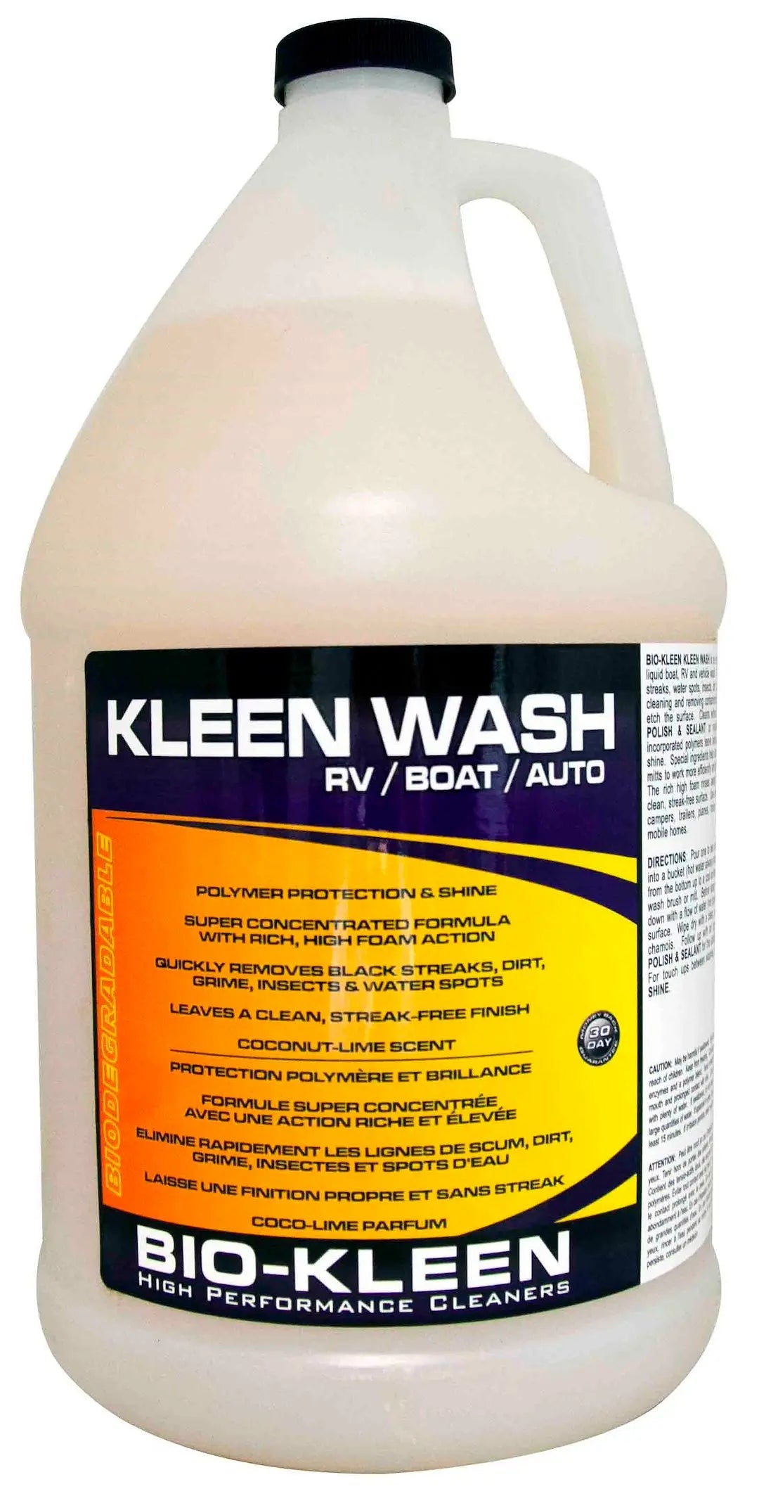Bio-Kleen M02509 Kleen Wash 1 Gallon - Heavy-Duty Cleaning Solution for Commercial & Home Use