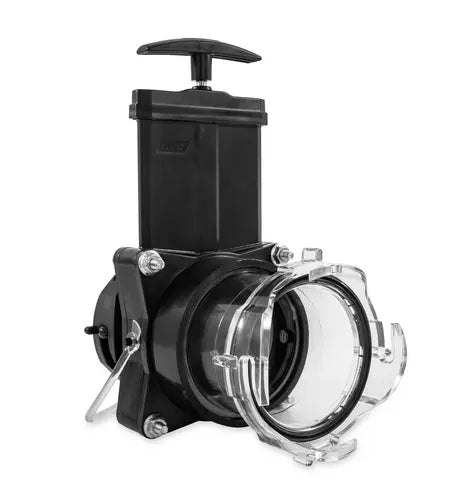 Camco 39051 3' Gate Valve with 3.5' Clear Extension for Reliable Fluid Control