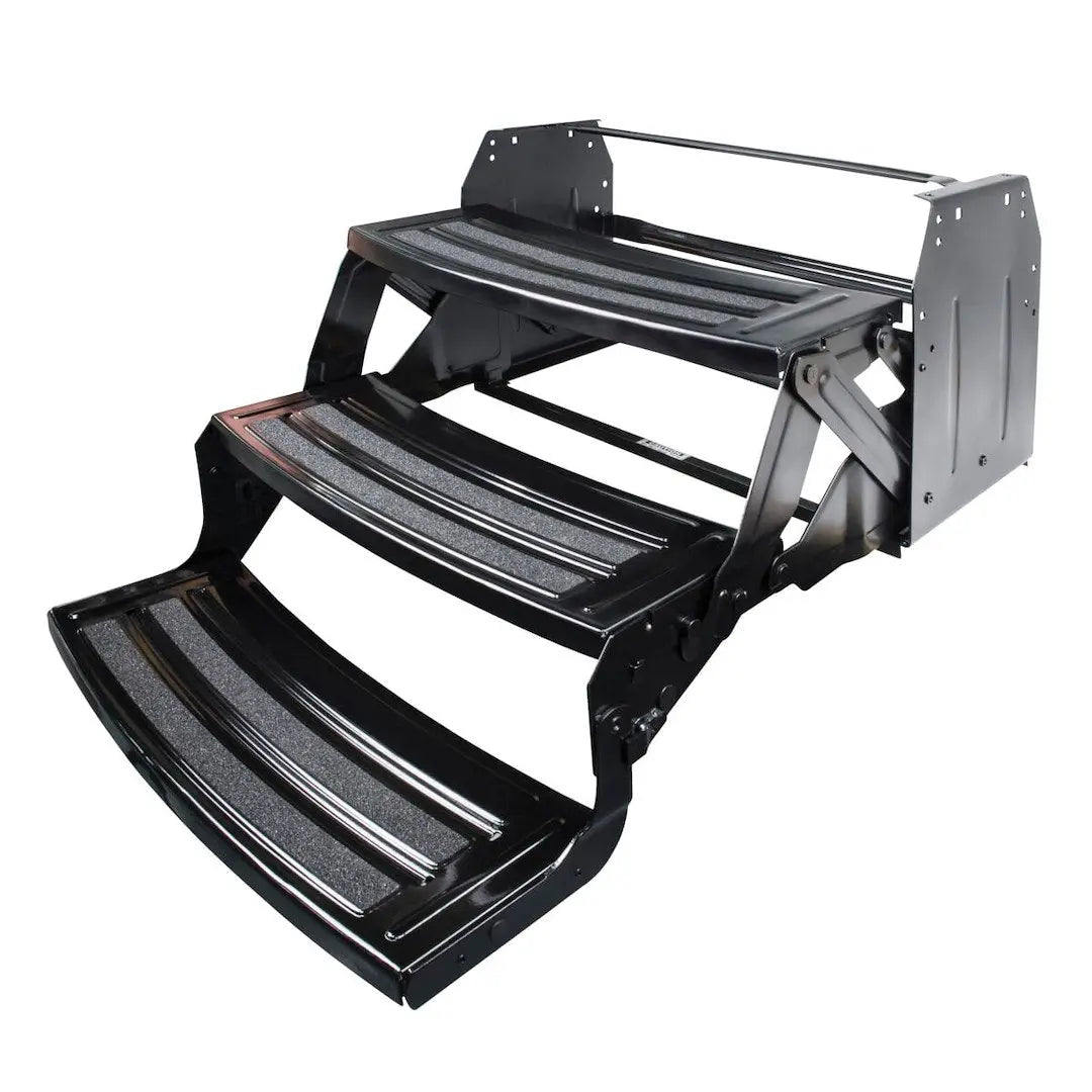 Lippert Components 432687 24' Radius Triple 7' Manual Step for RVs and Trailers
