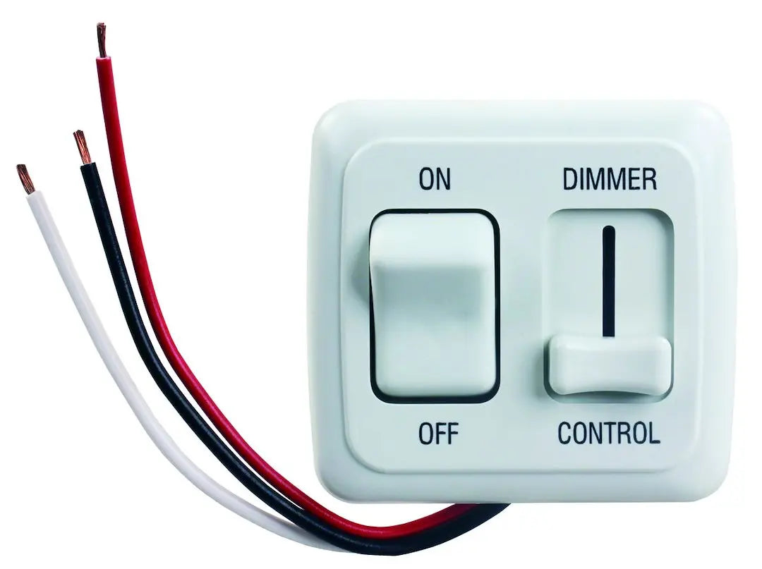 JR Products Dimmer On/Off LED White (Part Number 15205)