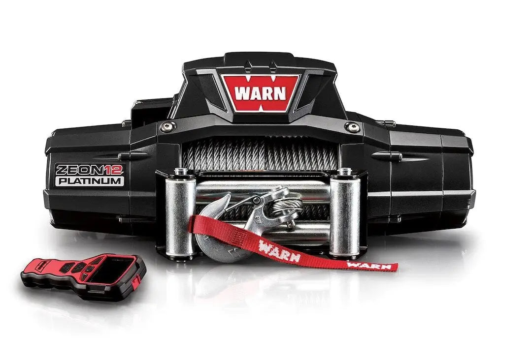 WARN Industries Zeon Platinum 12K Winch - High-Performance Off-Road Recovery