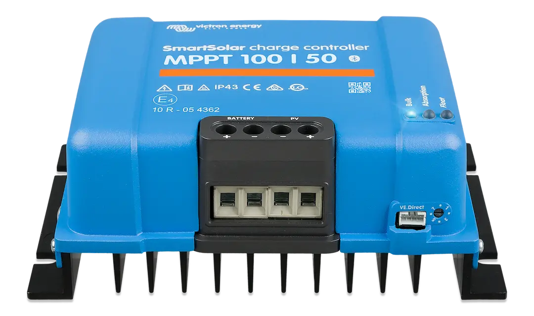 Victron Energy SmartSolar MPPT 100/50 Charge Controller - Efficient Solar Power Management