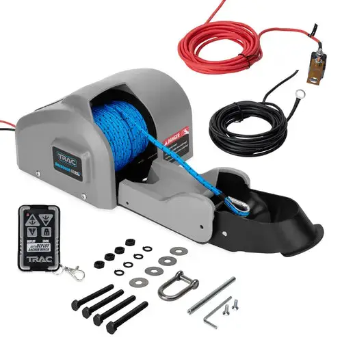 Camco Trac Anchor Winch for Deckboat 40 Auto – Easy Anchor Handling Solution by CAMCO