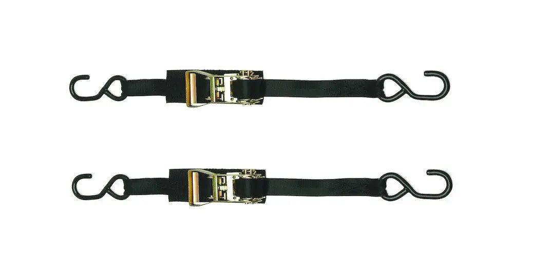 IMMI Ratchet Transom/Utility Strap 1' x 3.5' – Heavy-Duty Cargo Restraint