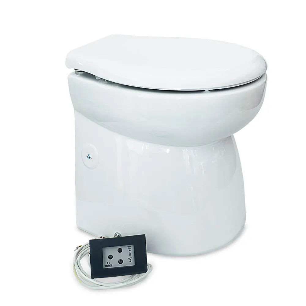 Albin Premium Electric Toilet Standard 12V – Compact Marine and RV Bathroom Solution