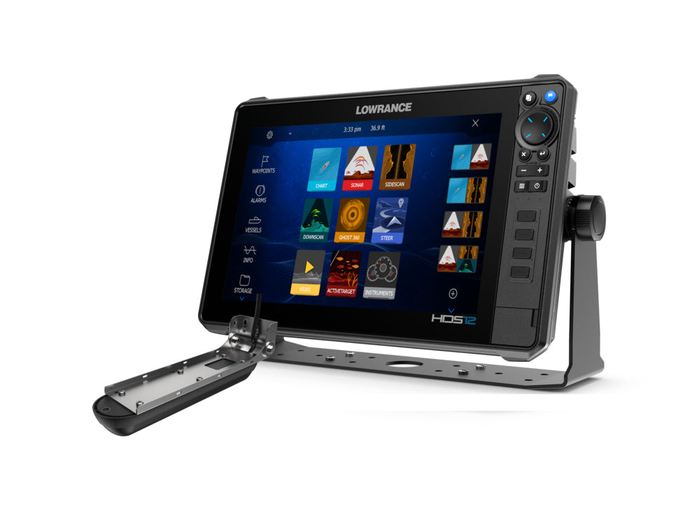 Lowrance HDS-12 PRO USA/Canada Fish Finder and Chartplotter with Active Imaging