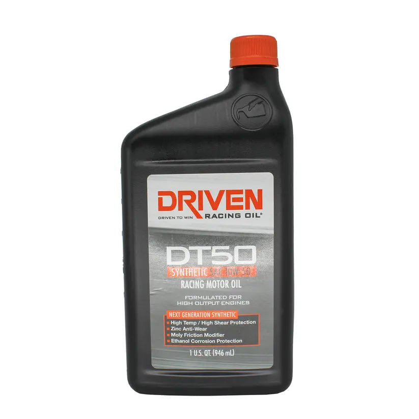 Driven Race DT50 - 15W-450 High Zinc Engine Oil, Part Number 02806
