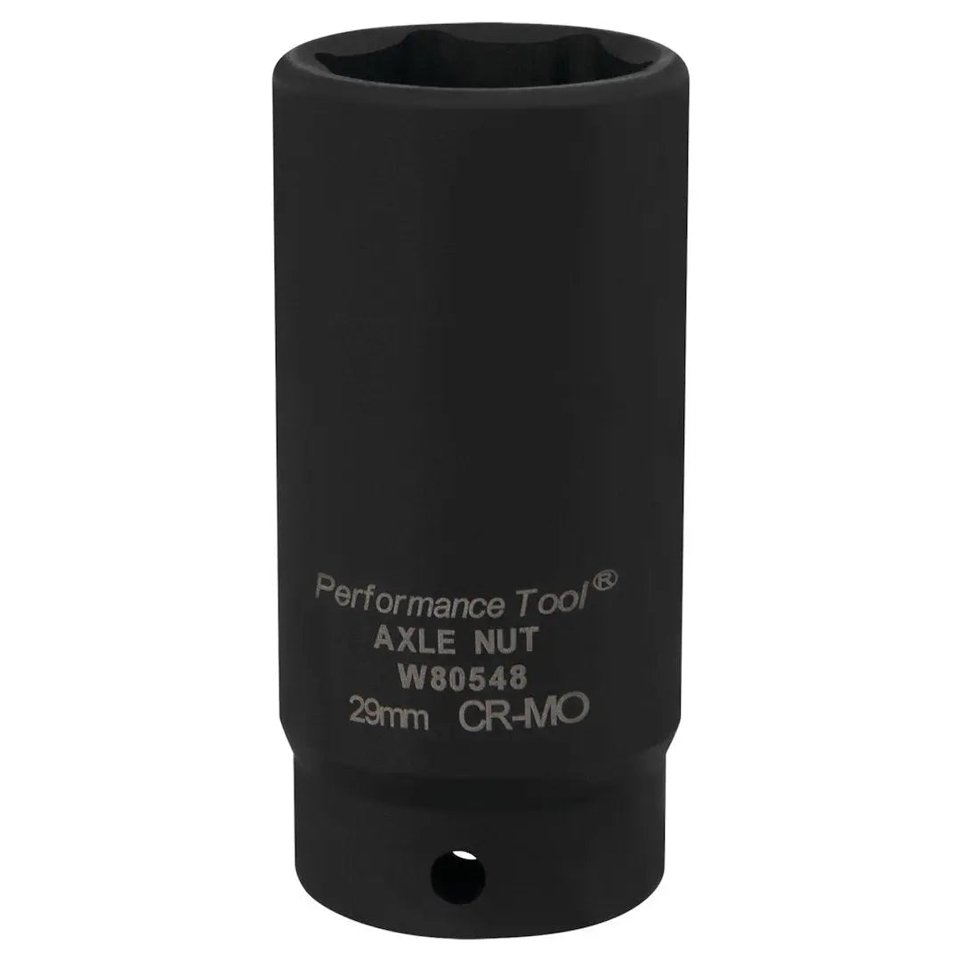 Perform Tool W80548 29mm Axle Nut Socket for Heavy-Duty Vehicle Maintenance