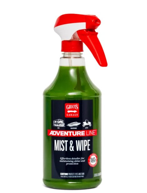 Griots Garage Advanced Line Mist & Wipe 25 oz - Multi-Purpose Detailing Spray