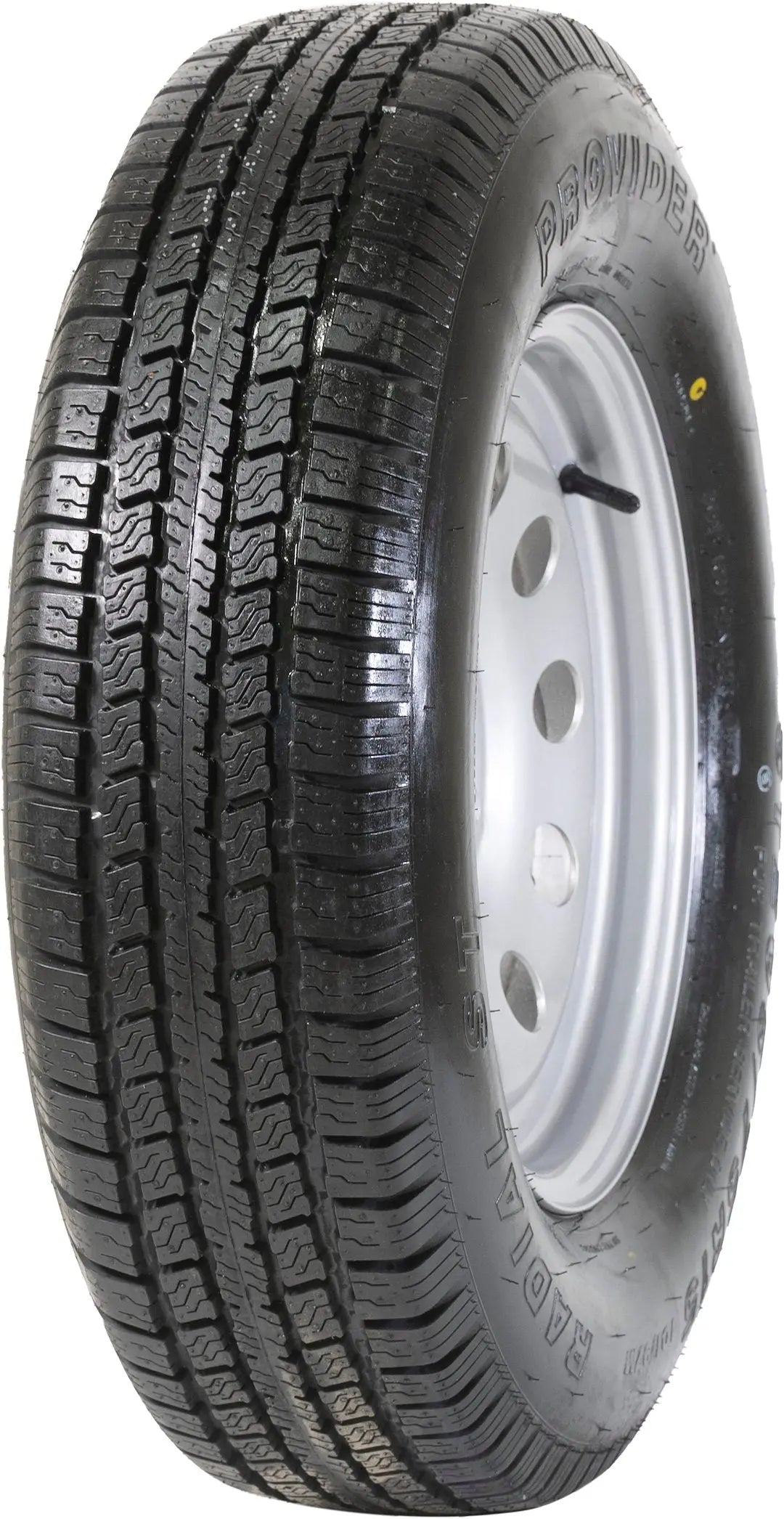 TASKMASTER ST205/75R15 6-Ply Provider on 15x5 Wheel