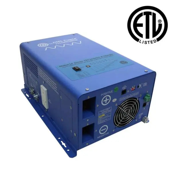 AIMS POWER 3000W Pure Sine Wave Inverter with 50A Charger (Part #1007120)