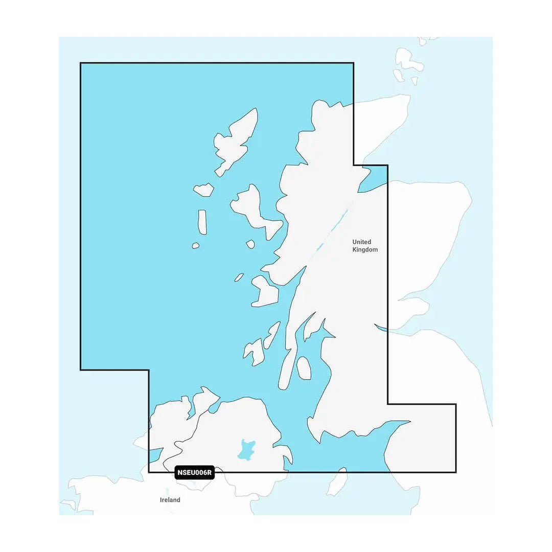Garmin Carto Scotland West Coast Navigation Map - Part Number 010C123420