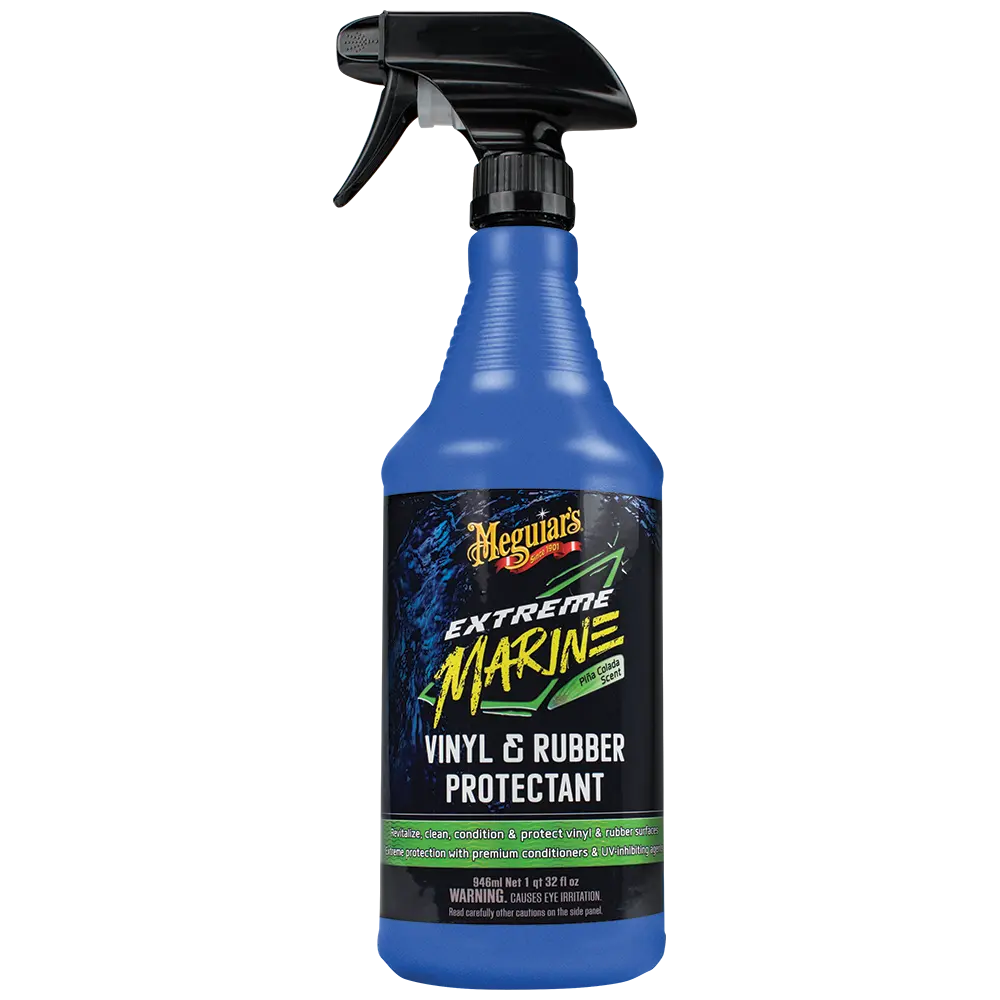 MEGUIARS WAX Extreme Marine Vinyl & Rubber Protectant 32 oz - Superior UV & Water Resistance by MEGUIARS WAX