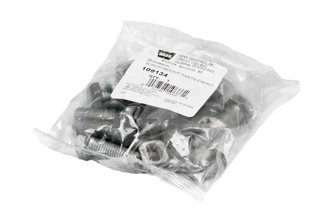 WARN IND. VR EVO Winch Mount Parts Pack - Model 109134