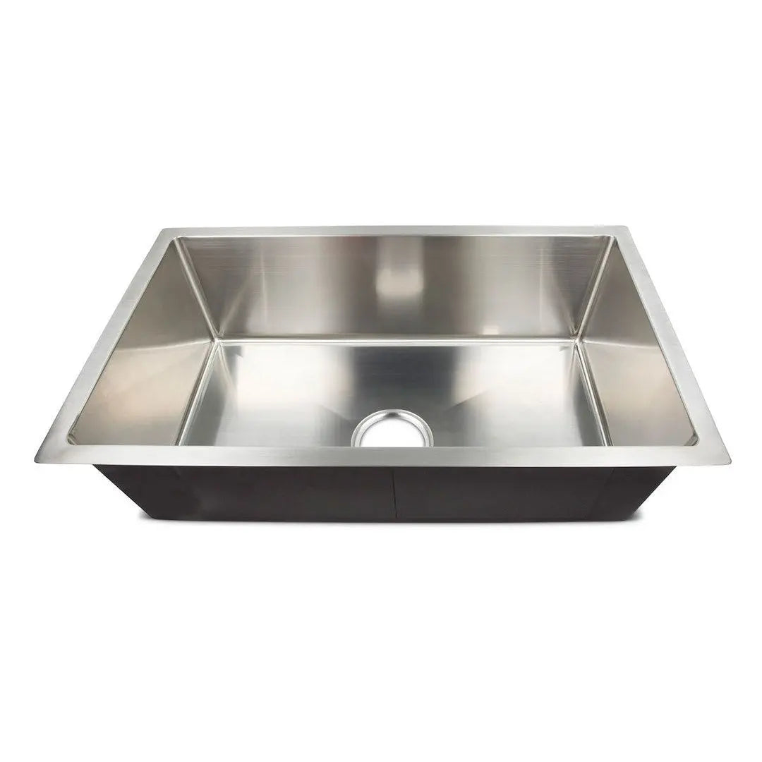 Lippert Comp 385313 27x16x7 Single Bowl Kitchen Sink - Durable Stainless Steel Design