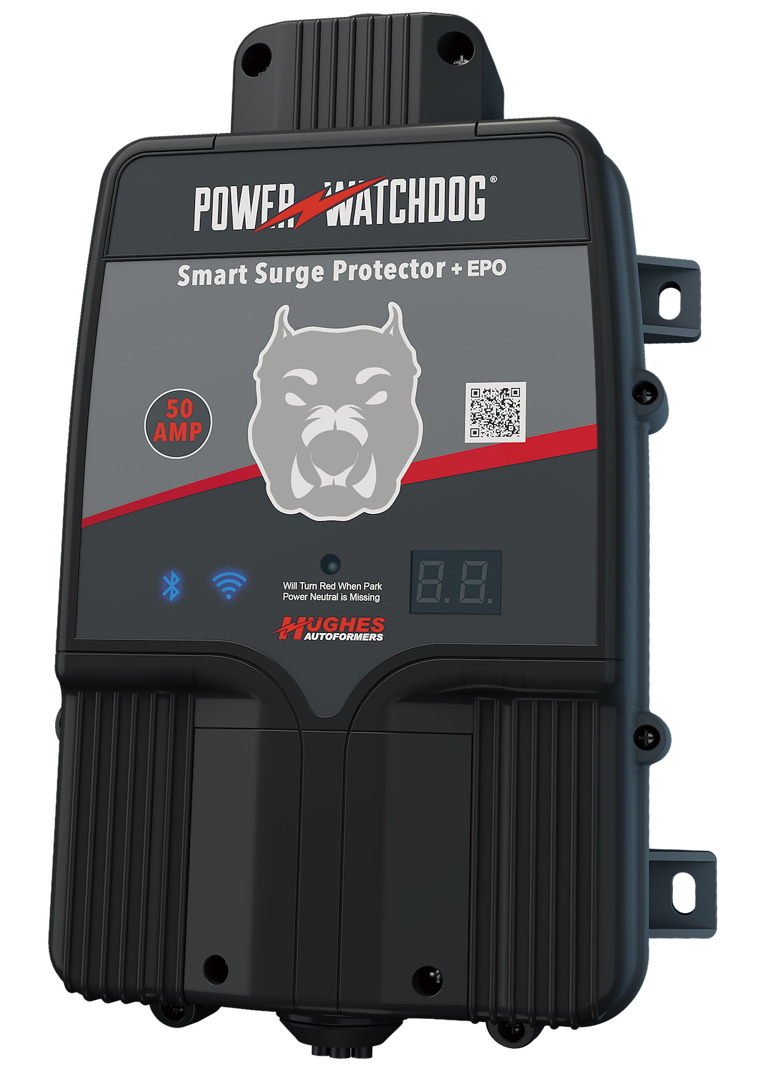 Hughes Auto PWD50EPOHW 50 Amp Spike Power Watchdog EPO with Wi-Fi