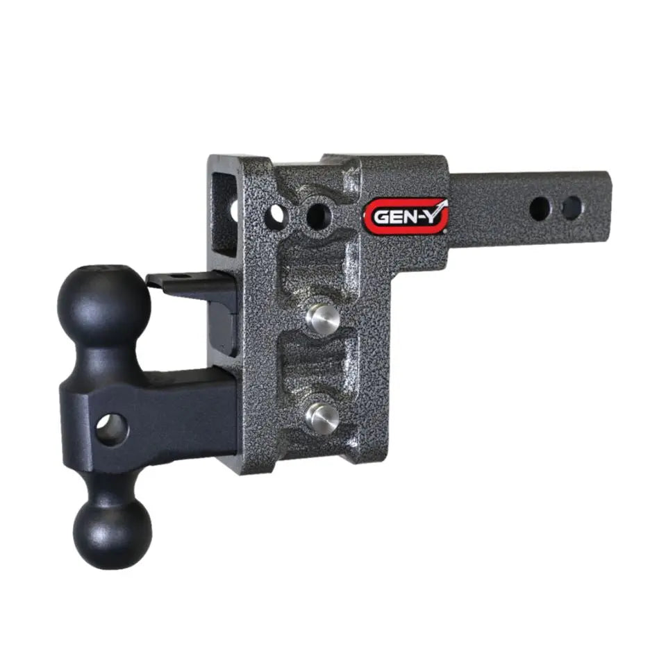 GEN-Y HITCH Mega-Duty 2' Shank with 5' Drop - 1,500 lb Tongue Weight