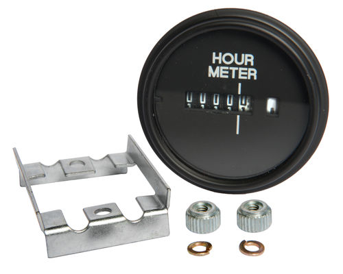 SierraMarine Hourmeter Round Model 56966P for Marine and Industrial Applications