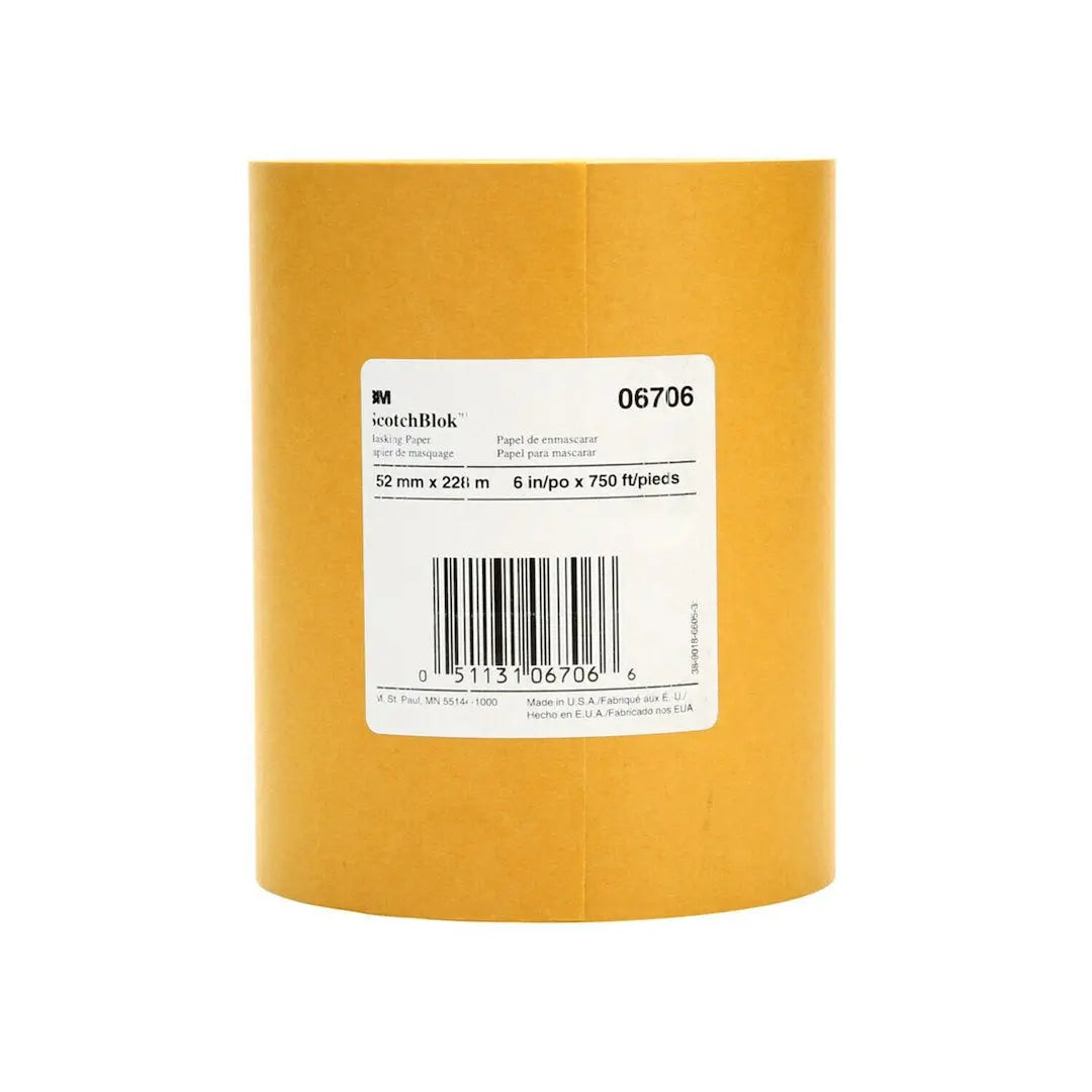 3M Masking Paper 6' x 750' - Professional Grade Masking Solution