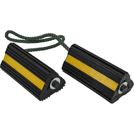 Buyers Products WC24483 Wheel Chock with Rope for 4x4 Vehicles