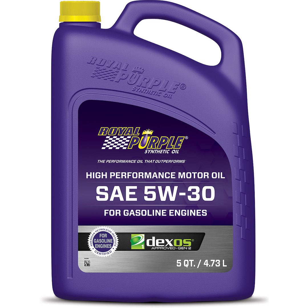 Royal Purple 51530 5W30 Synthetic Motor Oil - 5 Quart Bottle