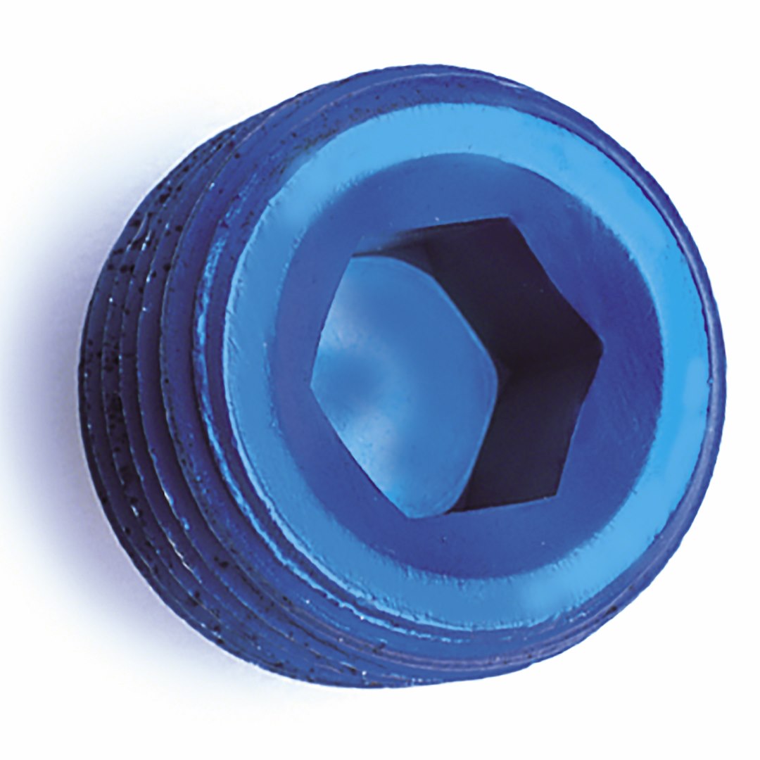 SPEEDFX -4AN Black Flare Plug (Part Number 560406BK)