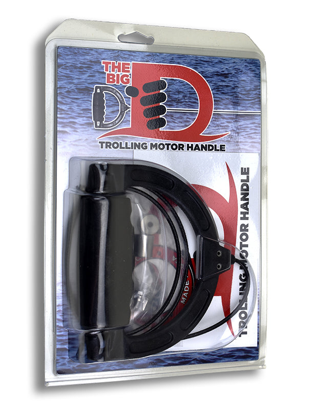 BOBS MACHINE The Big D Trolling Motor Handle - Durable Marine Steering Accessory