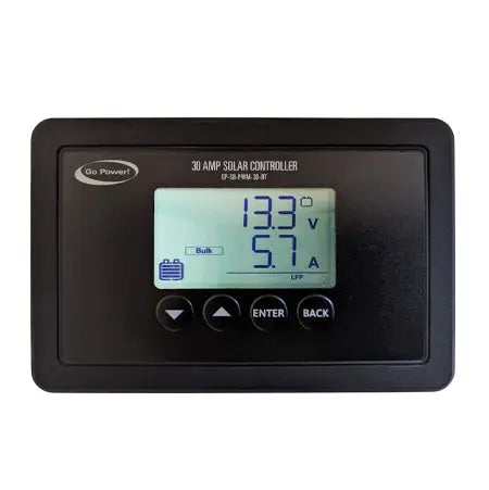 GO POWER GP-SB-PWM-30 30 Amp PWM Digital Solar Controller