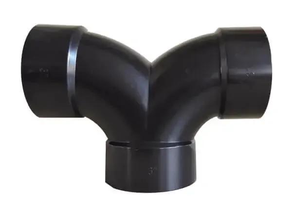 Valterra LLC Double 1/4 Bend 3' Hub DW - Durable Plumbing Fitting by VALTERRA LLC