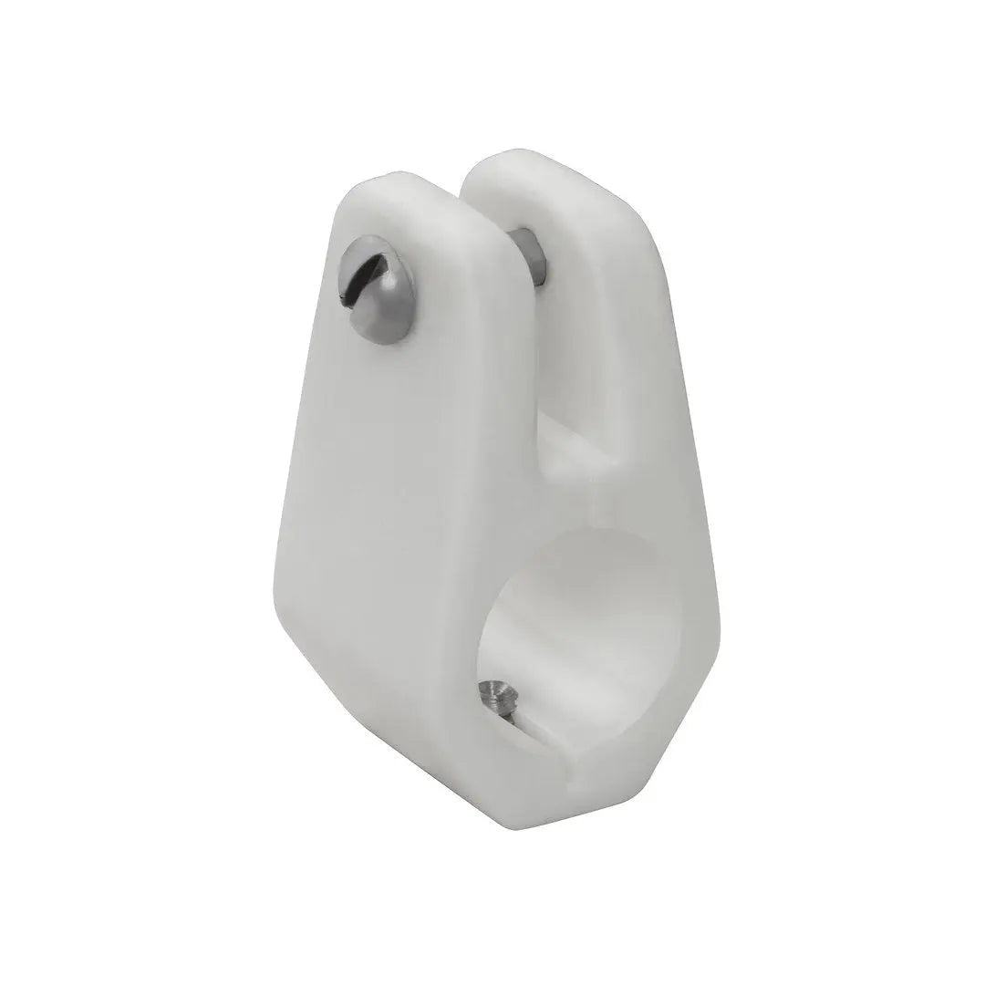 WhiteCap Industries 7/8 Inch Jaw Slide (Pair) White - Model 3418WP