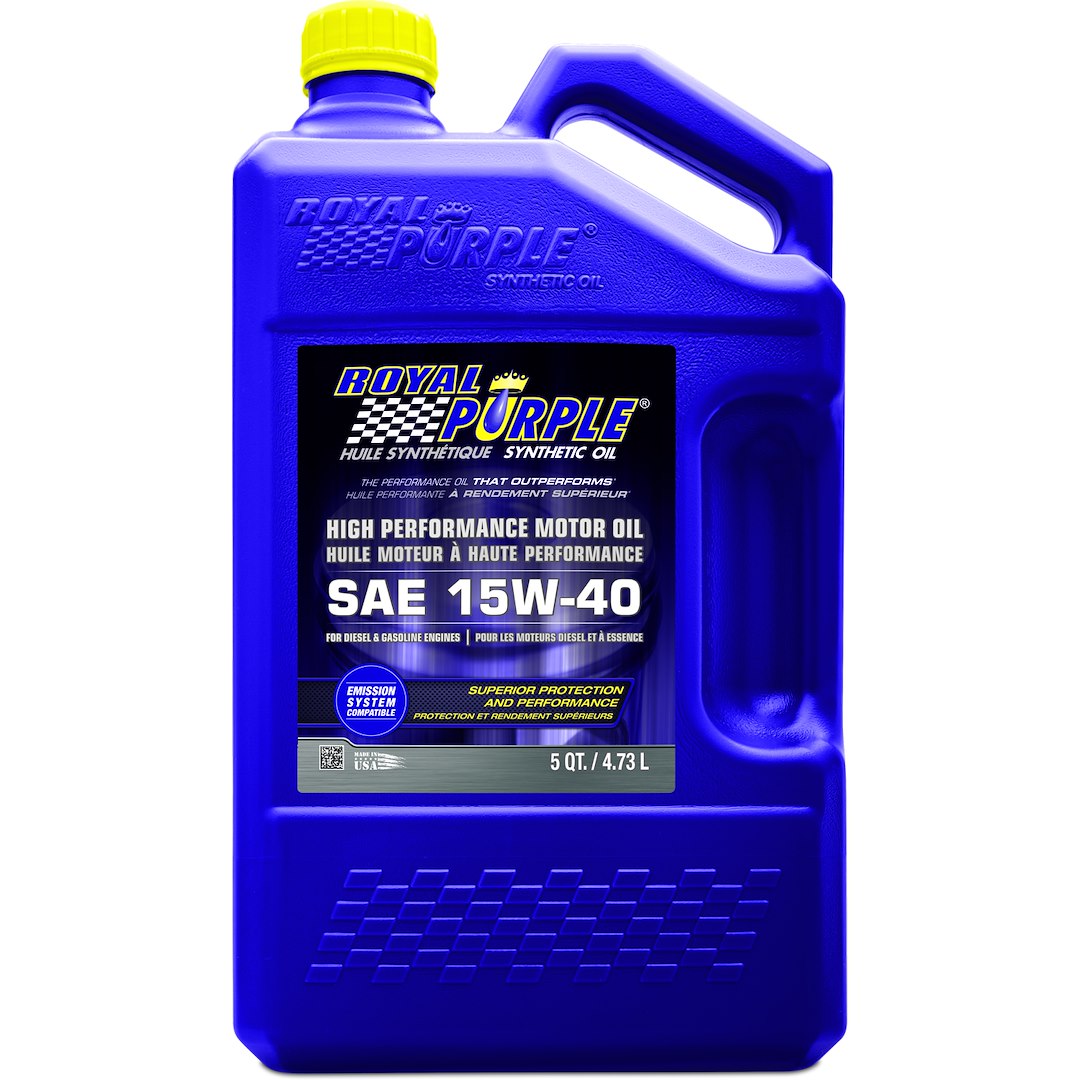 Royal Purple 20154 Motor Oil - High-Performance Synthetic Oil for Automotive Engines