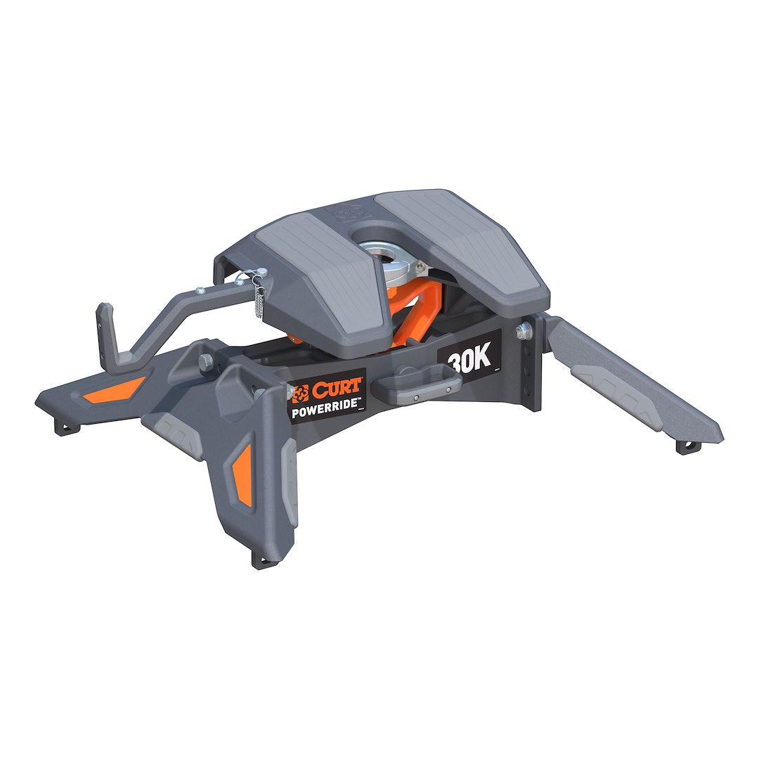 CURT Manufacturing POWERRIDE 30K 5th Wheel Hitch - Heavy Duty Towing Solution