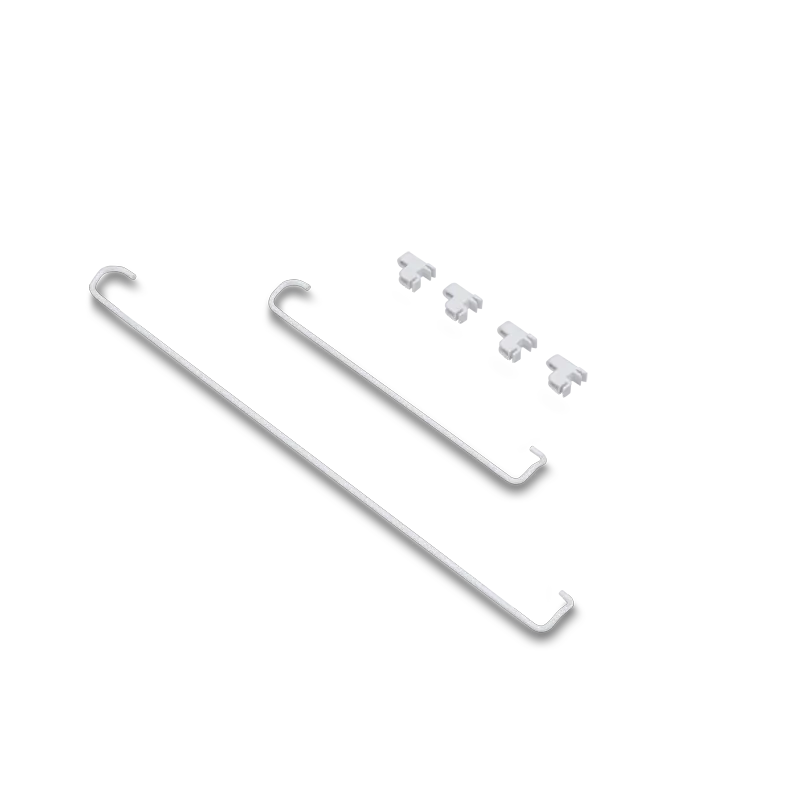 Dometic 2007372111 S Wire Shelf Rails and Holders for RVs and Marine Applications by DOMETIC