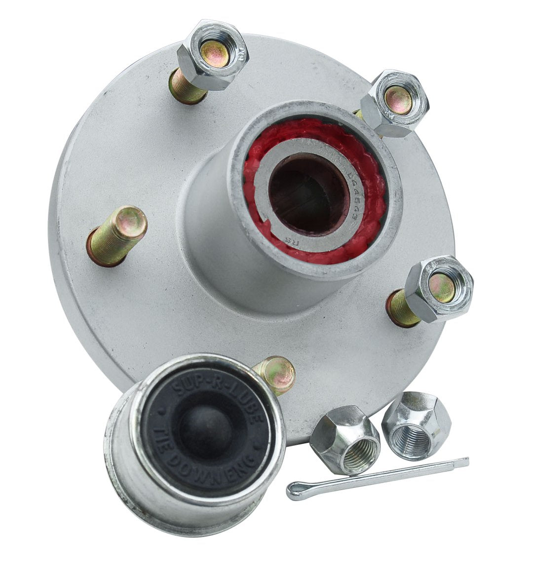 Dextr Marine 81015 4-Stud SuperLube Hub Kit (1250 lb Capacity)